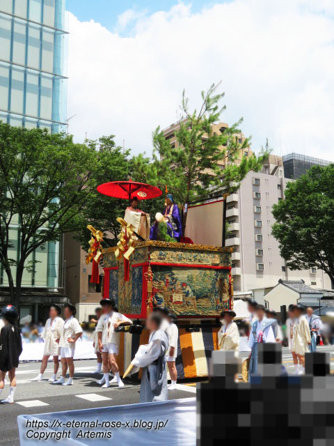 22.7.17.2 祇園祭 白楽天山 四条傘鉾 油天神山  (8)