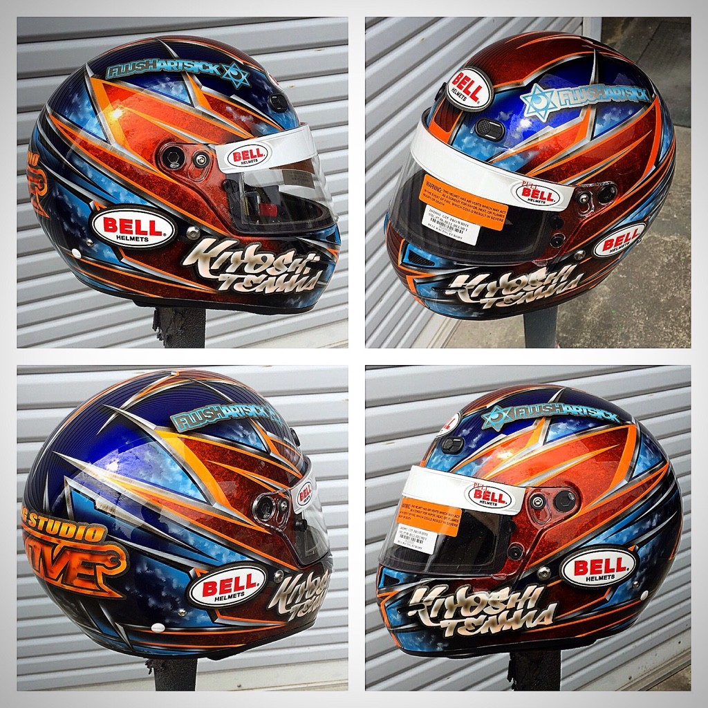 新作 ヘルメット カスタムペイント Flush Artsick Custom Paint World 新作 ヘルメット カスタムペイント Flush Artsick Custom Paint World