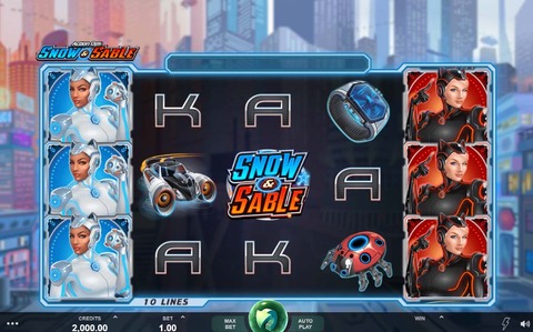 Action Ops Snow and Sable Slot Game