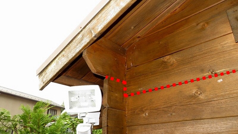 台風24号 で壊れた 物置小屋 を修理した ここは 日本 Xiexie 足柄sa の 夜間管理人 やってま す の記録