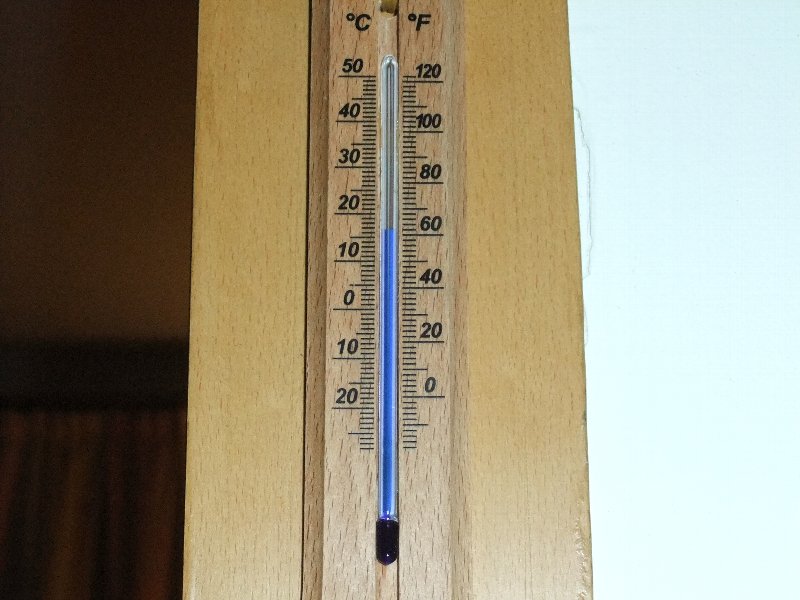 ここは ”日本” xiexie 足柄SA の 夜間管理人 やってま～す の記録:アルコール温度計 の 修正方法