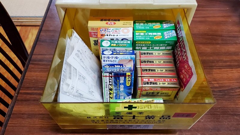 富士薬品 （実家の置き薬） を 解約 した & 久しぶりに クロ を 抱っこ