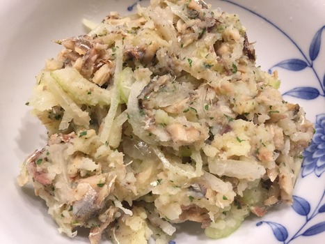 オイルサーディンのポテトサラダ