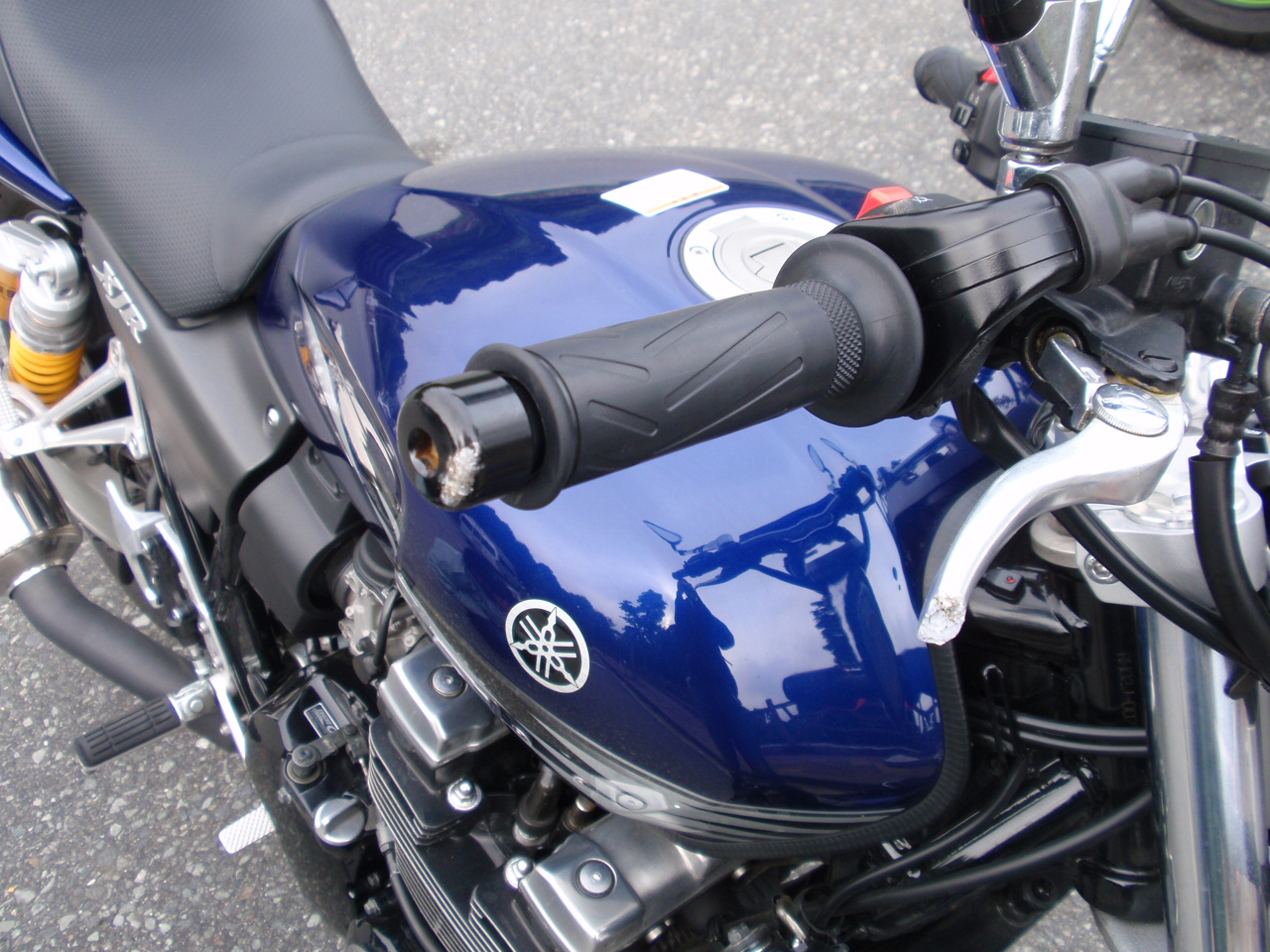 キャブ車がコケたとき Motorcycle Cycle