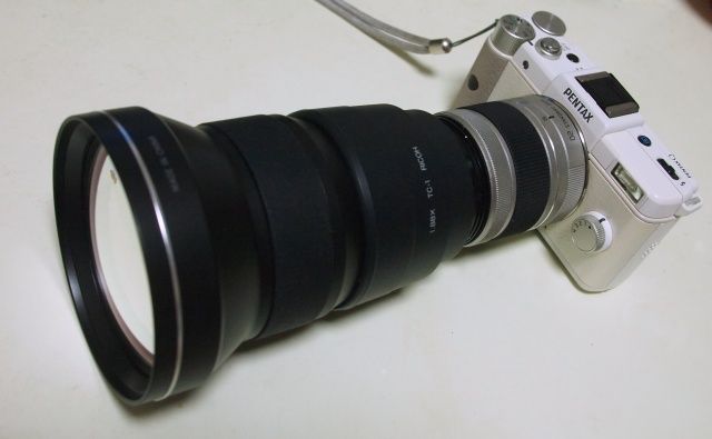 テレコン2個付けの誘惑。 : Rham-2 Diary