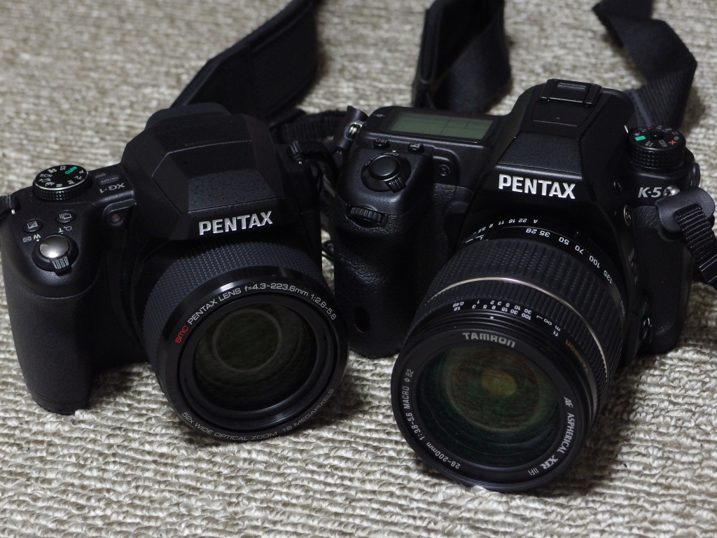 XG-1 ＆ K-5(中古)購入。 : Rham-2 Diary