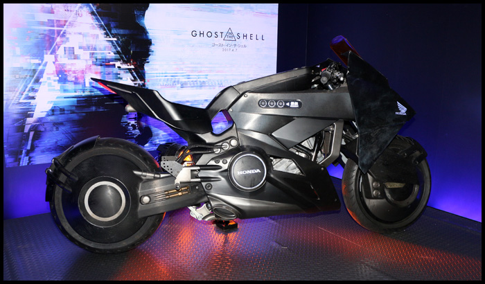 大阪モーターサイクルショー17 Honda X Ghost In The Shell 8r Blog
