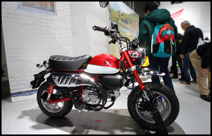 Honda Monkey125 大阪モーターサイクルショー18 8r Blog