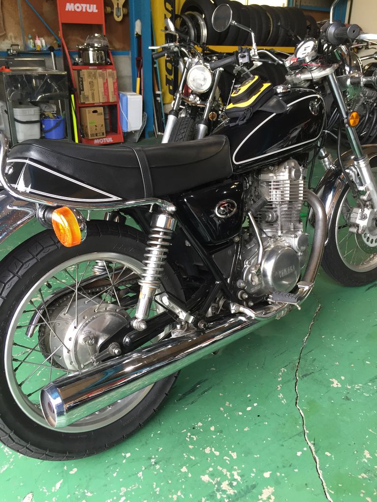 Sr400 二次減速比 シングルバイクライフ