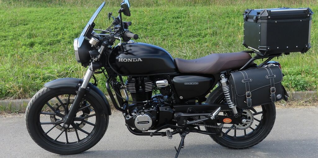 GB350用サイドバックサポート/ヘンリービギンズ サドルバッグ左右セット GB350用サイドバックサポート/ヘンリービギンズ サドルバッグ左右