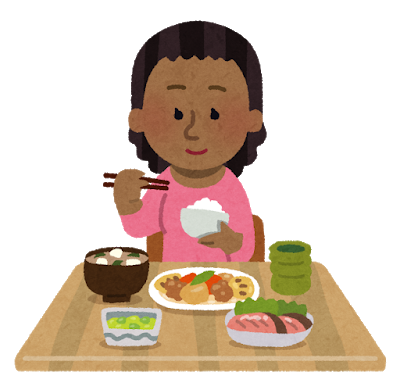 syokuji_black_woman
