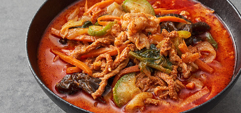 牛バラ肉チャンポン