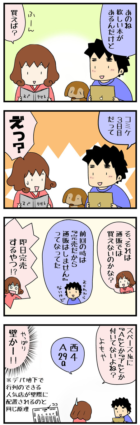 番外編 中年夫婦がコミケに行った話 タロちゃん家