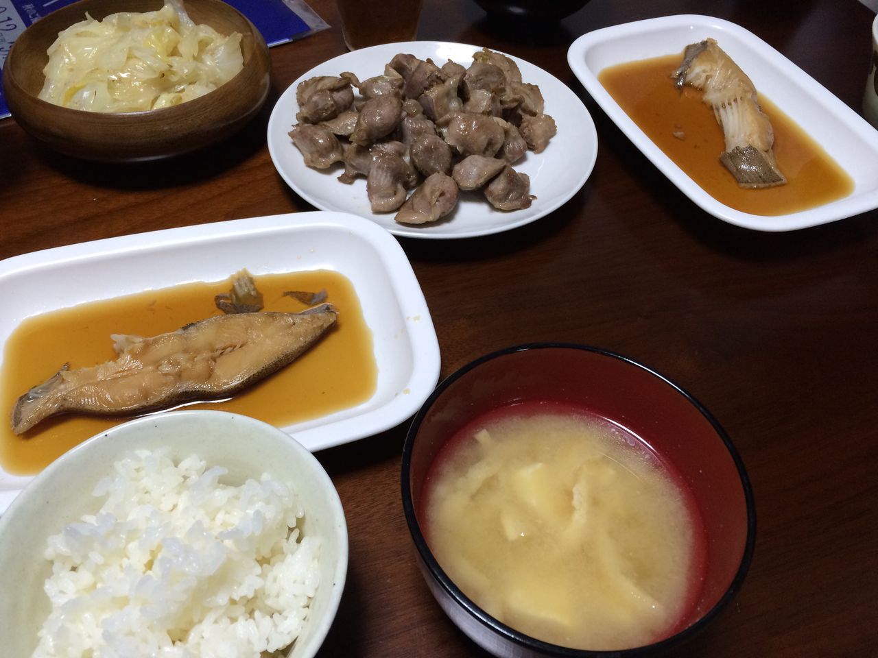 カレイの煮付け 砂肝 キャベツのおひたし 11yengirl Blog カレイの煮付け 砂肝 キャベツのおひたし 11yengirl Blog