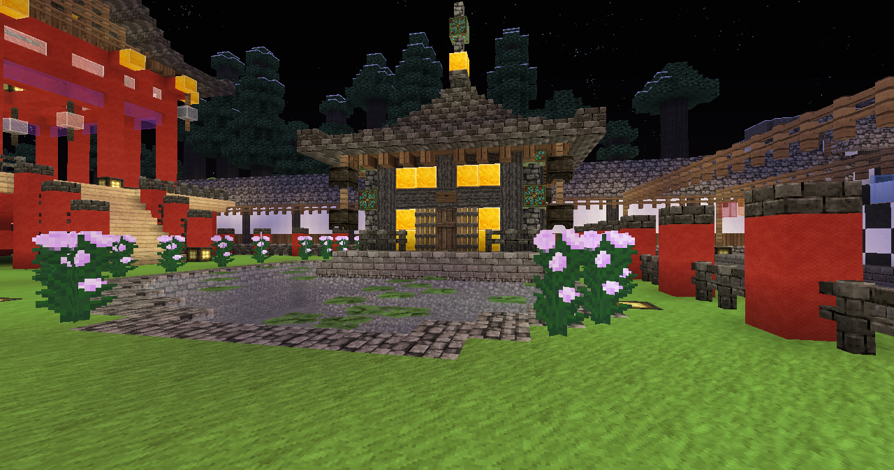 Minecraft りんごさんの建築紹介 和風建築その壱 りんごのminecraft Minecraft りんごさんの建築紹介 和風建築その壱 りんごのminecraft