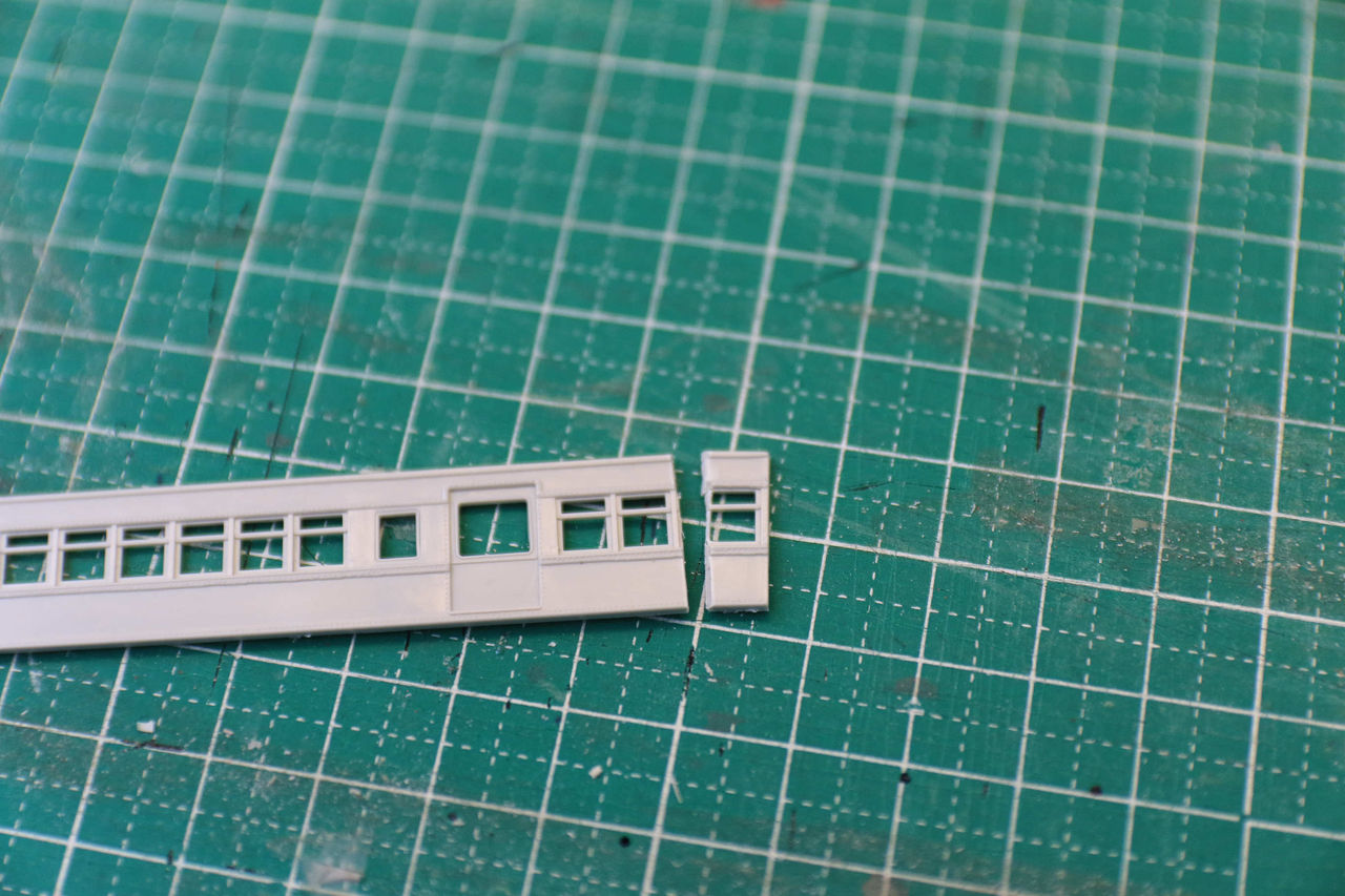 第2回 名鉄850系 なまず 濃緑色ひげ付き Nゲージ 制作記録 : 鉄道模型