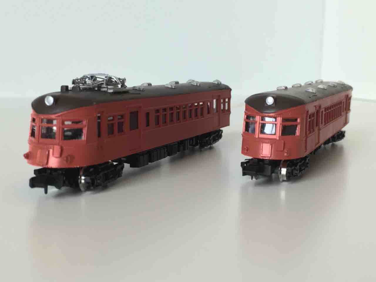 N／名鉄850系 なまず 未塗装プラ板キット／２輌組／リトルジャパンモデルス 名鉄 850系(なまず) 未塗装キット 2両セット (切り継ぎ加工が
