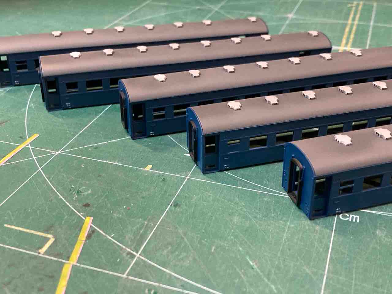 快速SLニセコ スハフ44&スハシ44 旧型客車5両セット 他サイト出品中