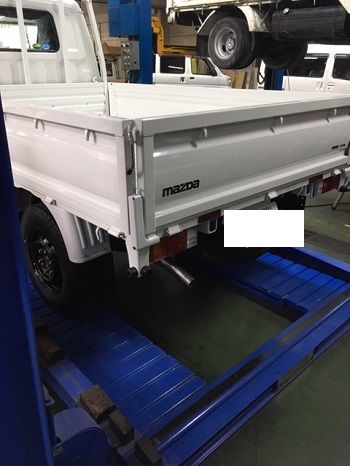 マツダ ボンゴ 工具箱取り付け 軽トラック 小型トラック 架装 馬場自動車 マツダ ボンゴ 工具箱取り付け 軽トラック 小型トラック 架装 馬場自動車
