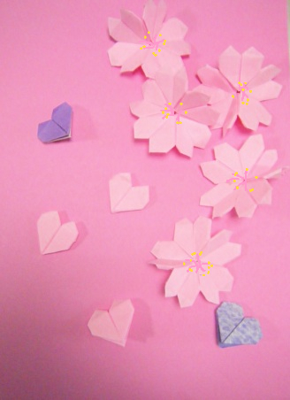 折り紙 桜 永遠の破片