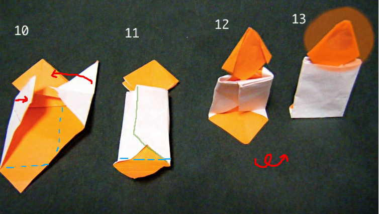 折り紙 キャンドル 永遠の破片