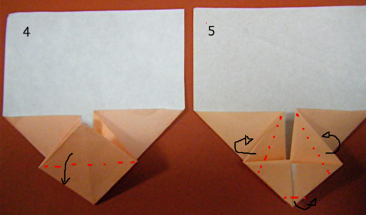 トイレットペーパー折り紙 永遠の破片