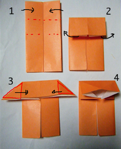 折り紙 サイフの折り方 永遠の破片