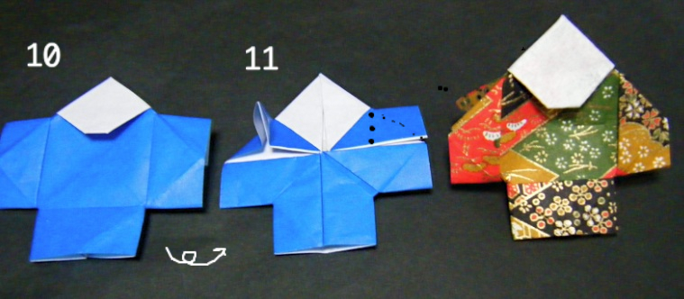 折り紙 端午の節句の鎧 ﾖﾛｲ と袴 ﾊｶﾏ 永遠の破片