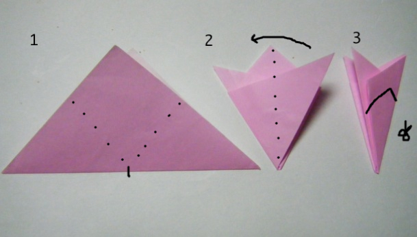 折り紙 桜の折り方 永遠の破片