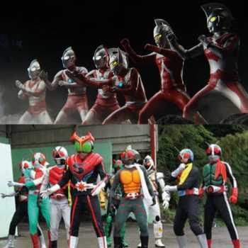 ウルトラマンや仮面ライダーの画像情報 1号もウルトラマンレッドもヒロイン女優もよろしく アンチアグネス同盟