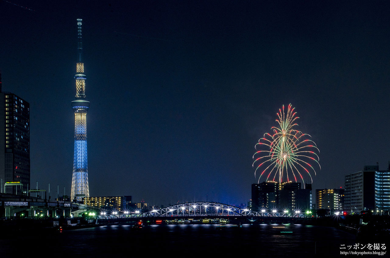 撮影スポット情報 隅田川花火大会 東京都荒川区 ニッポンを撮る