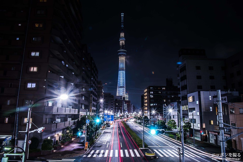 本所吾妻橋_A1_東京スカイツリー