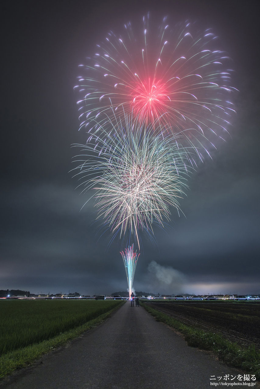 撮影スポット情報 上村天王祭奉納煙火 三重県明和町 ニッポンを撮る
