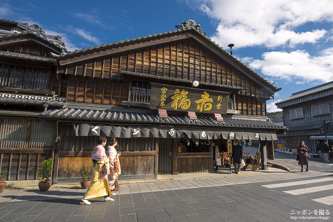 おかげ横丁を撮る てこね寿司とへんば餅も食べてきた 三重県伊勢市 ニッポンを撮る