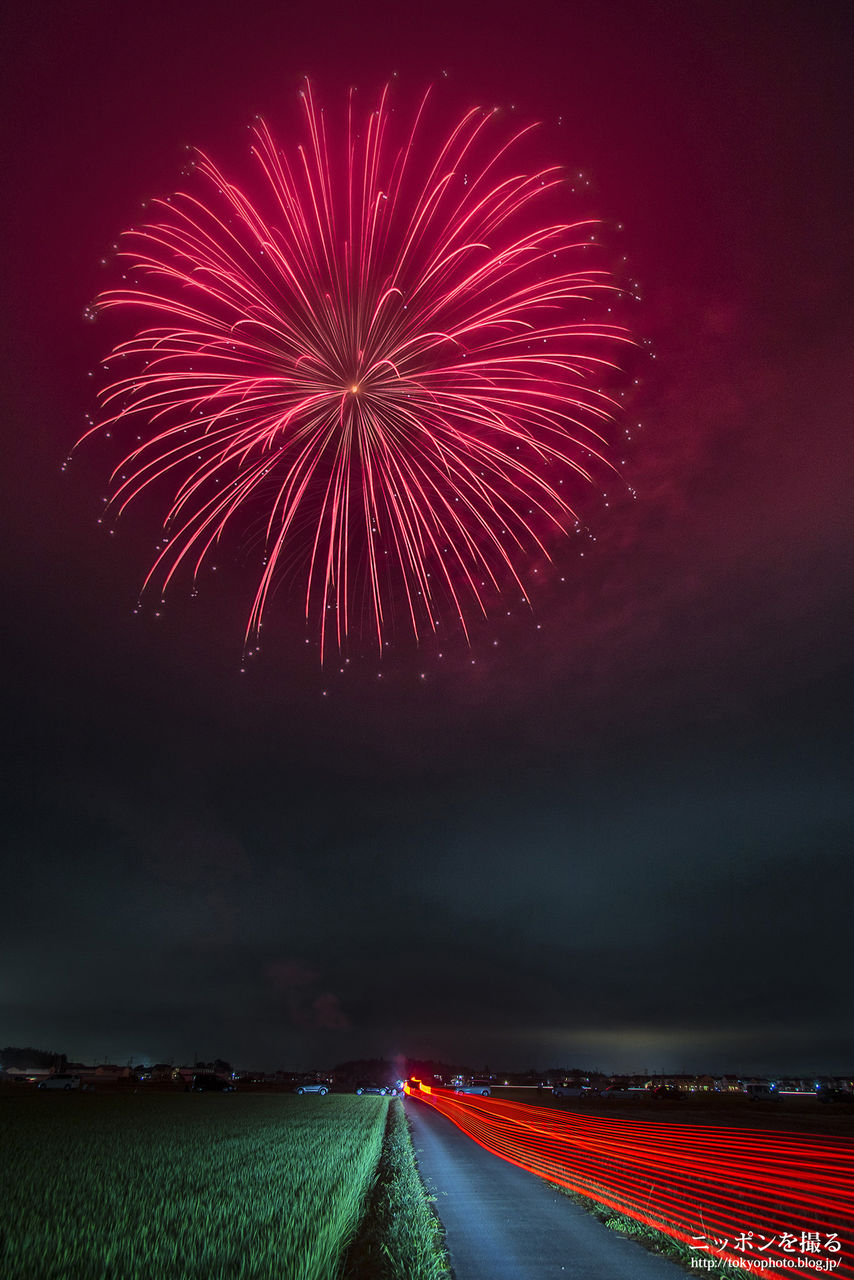 撮影スポット情報 上村天王祭奉納煙火 三重県明和町 ニッポンを撮る