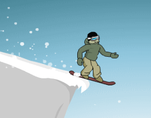 Downhill_Snowboard-Flash_Game
