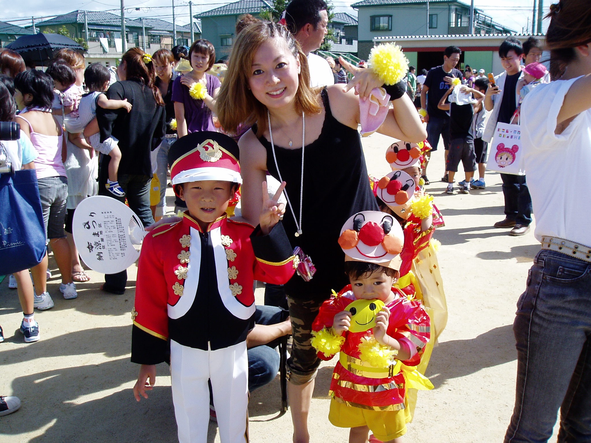 運動会 ママはアイドル
