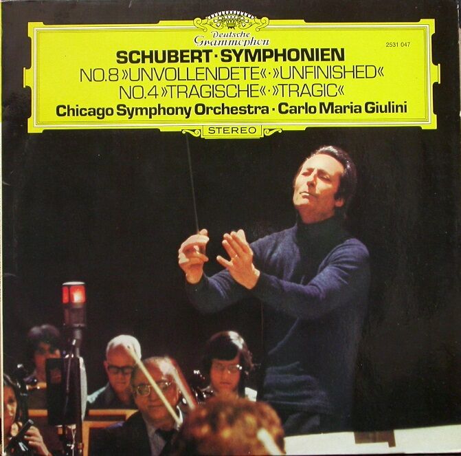 シューベルト 交響曲第8番 未完成 ジュリーニ指揮シカゴ交響楽団 Dg 1978年 Read Me Hear Me Watch Me 本 音楽 映画鑑賞日記 シューベルト 交響曲第8番 未完成 ジュリーニ指揮シカゴ交響楽団 Dg 1978年 Read Me Hear Me Watch Me 本 音楽 映画鑑賞日記