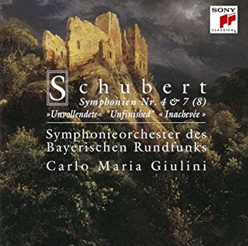 シューベルト 交響曲第8番 未完成 ジュリーニ指揮バイエルン放送交響楽団 Sony 1995年 Read Me Hear Me Watch Me 本 音楽 映画鑑賞日記 シューベルト 交響曲第8番 未完成 ジュリーニ指揮バイエルン放送交響楽団 Sony 1995年 Read Me Hear Me Watch Me 本 音楽 映画鑑賞日記