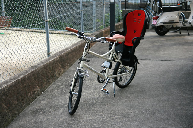 自転車 子供 日 よ け