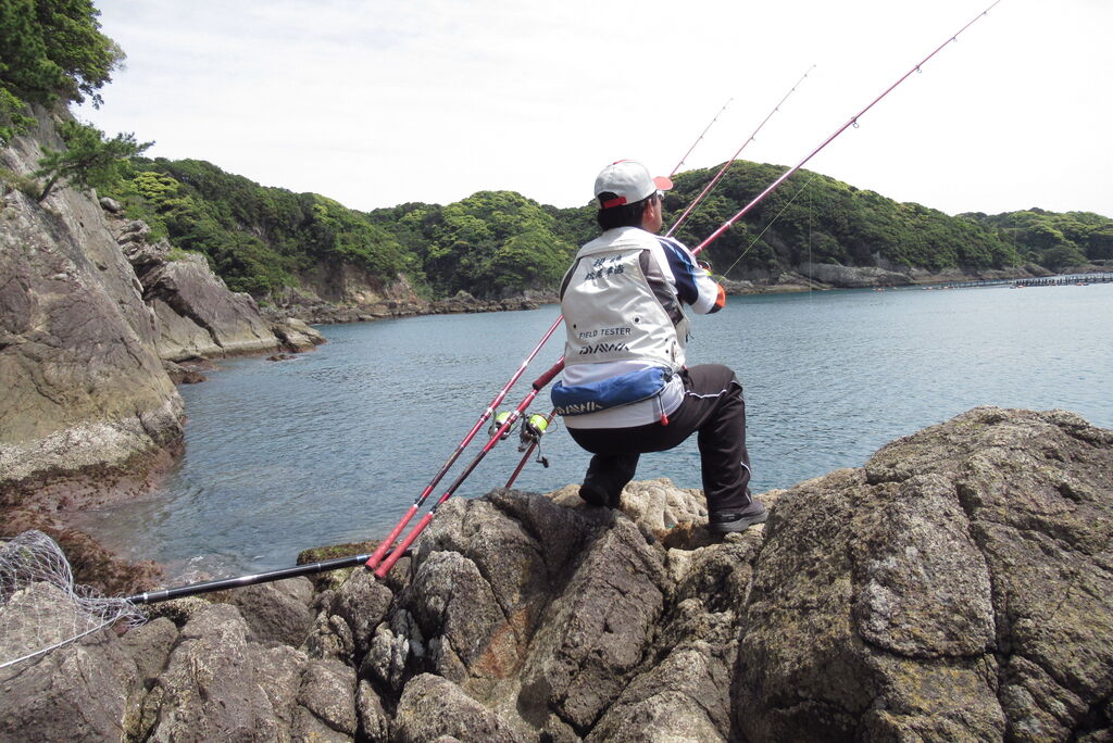 肝パンの大型カワハギ 和歌山県串本大島の投げ釣り 百戦錬磨