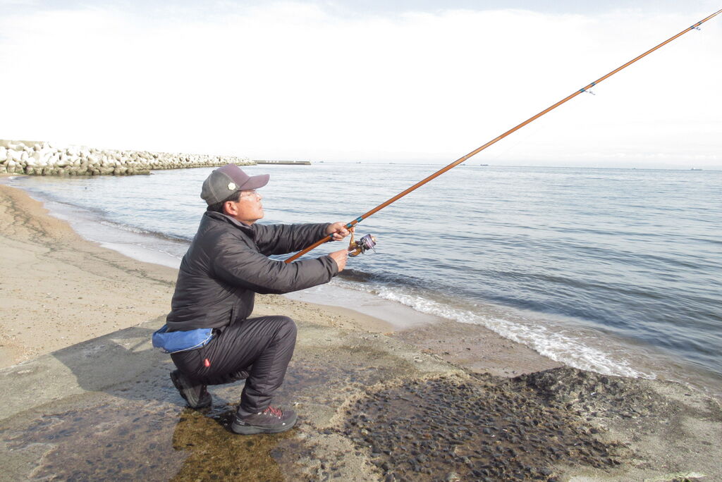 ダイワ キャスティズム リール竿セット サーフでの釣りに ライン付き