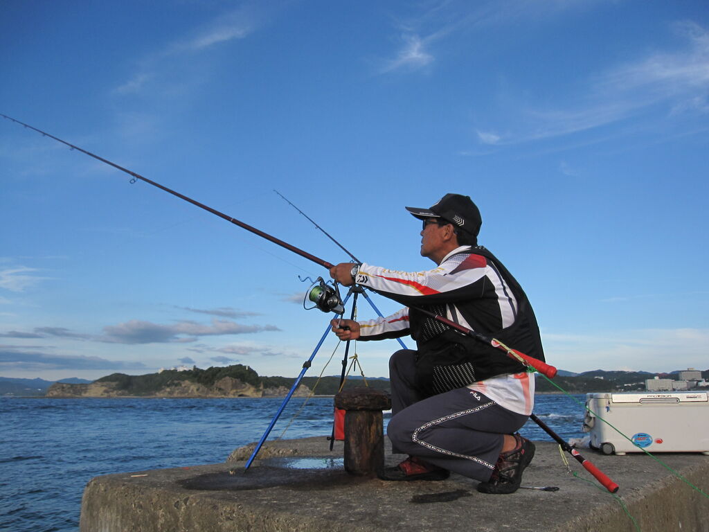 磯釣りセット（磯竿・リール他） よし