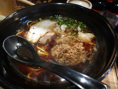 さんま醤を使ったラーメン