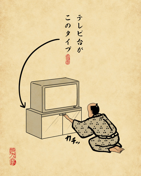 20231220ブラウン管のテレビ6