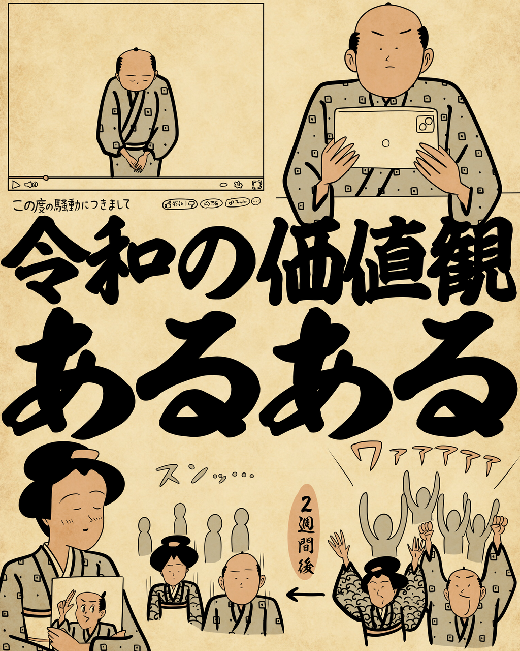 令和の価値観あるあるでござる : 山田全自動のあるある日記 Powered by