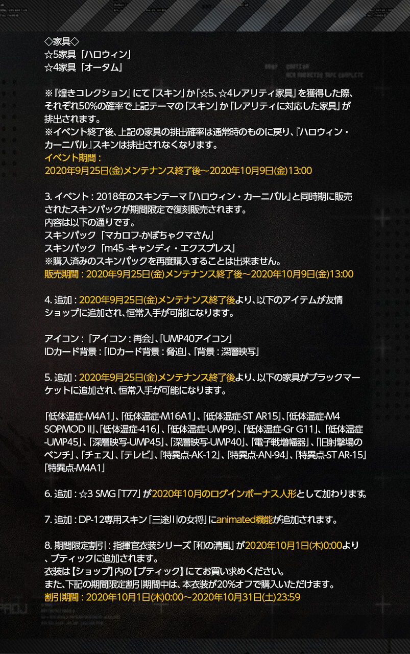 年09月 鍋蓋遅報 ドルフロ アクナイ他