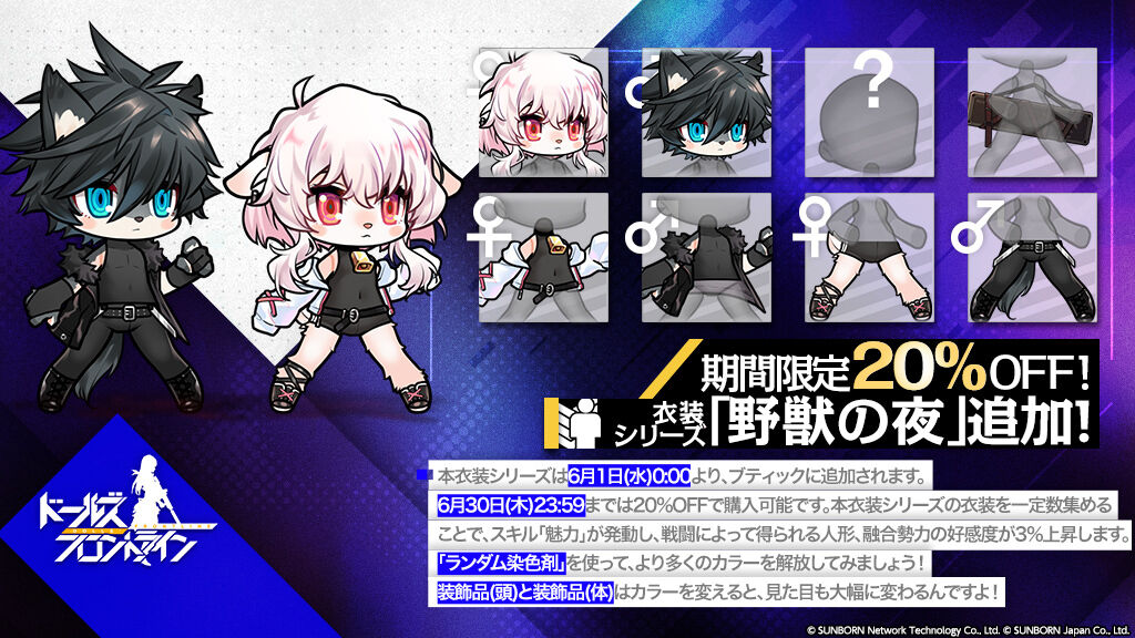 ドルフロ1395日目 伝播するケモナー 鍋蓋遅報 ドルフロ アクナイ他