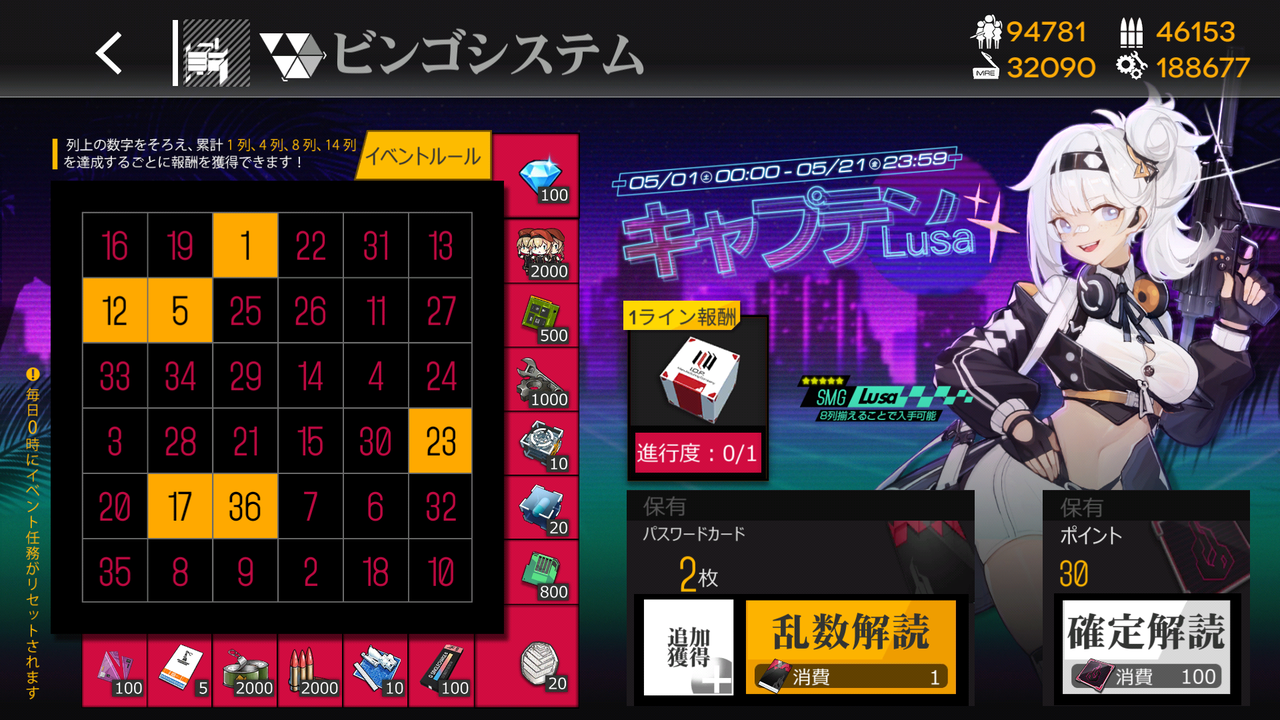 ドルフロ1005日目 何でビンゴなのに数字が被るんですか 電話猫 鍋蓋遅報 ドルフロ アクナイ他