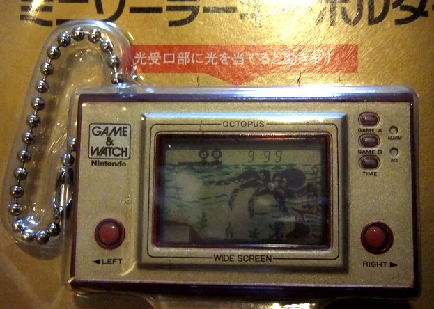 GAME＆WATCH ミニソーラーキーホルダー : ゲームとかで現実逃避